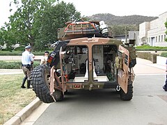 ASLAV-25 rear view