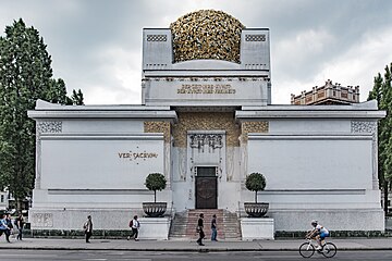 Secession Building, Vienna, Austria, by Joseph Maria Olbrich, 1897[251]