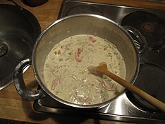 Cream cheese soup