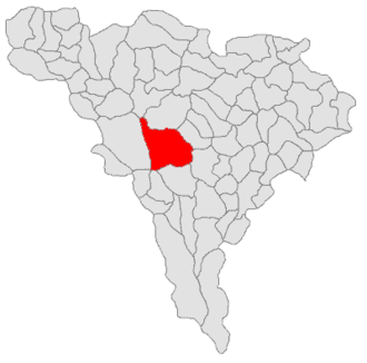 Location in Alba County