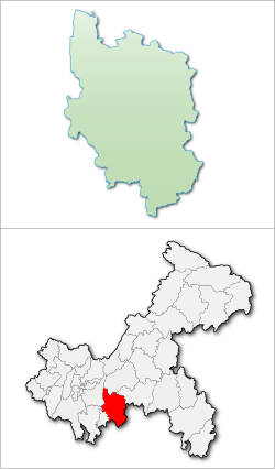 Nanchuan District in Chongqing