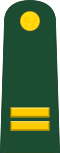 Teniente (Peruvian Army)[62]
