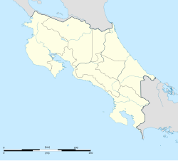 Los Chiles district location in Costa Rica