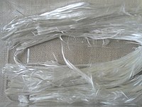 Asbestos fibers