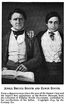 Junius Brutus Booth and Edwin Booth, 19th century