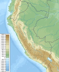 1586 Lima–Callao earthquake is located in Peru