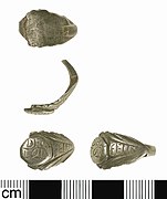 DEO TOTA ring from Hockliffe, Bedfordshire