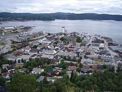 View of the town