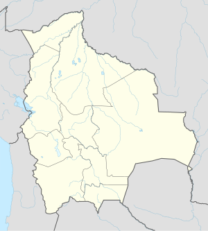 San Rafael de Velasco is located in Bolivia