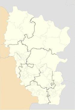 Yesaulivka is located in Luhansk Oblast