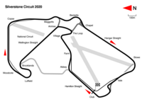 Layout of the Silverstone Circuit