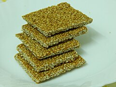 Sesame-seed chikki