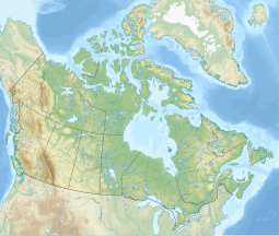 Map showing the location of Prince Albert National Park