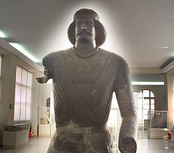 Bronze statue of Parthian period unearthed in Izeh County