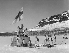 Kolmen valtakunnan rajapyykki 27.4.1945