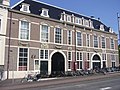 The Boterwaag, a weigh house for butter that he designed, built on the Prinsegracht canal he designed.