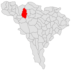 Location in Alba County