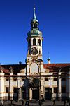 The front wall of Loreta in Prague by father and son Dientzenhofer, 1666–1668