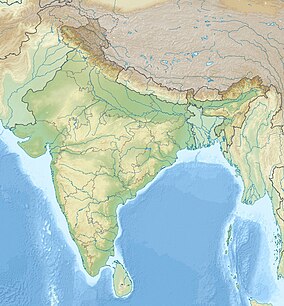 Map showing the location of Murlen National Park