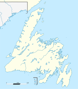 Glovertown is located in Newfoundland