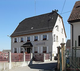 The town hall in Morschwiller-le-Bas