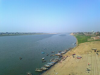 The Yamuna near Prayagraj in Uttar Pradesh, just a few kilometres before it meets the Ganges