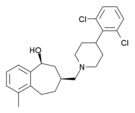 Chemical structure of SB-612111.