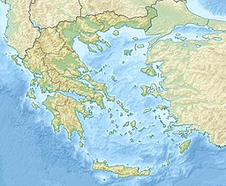 Location of Small Prespa Lake in Greece.