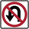 No U-turn