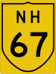 National Highway 67 shield}}