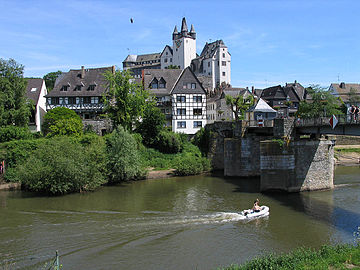 The Lahn at Diez