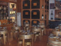 Tasting room of port wine in a wine cellar of a producer