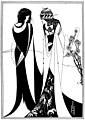 John the Baptist and Salome, 1893–4 by Beardsley