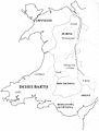 Image 27Medieval kingdoms of Wales shown within the boundaries of the present day country of Wales and not inclusive of all (from History of Wales)