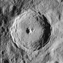 Lunar Orbiter 4 image from 1967