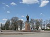 Statue of Lenin in Bila Tserkva in 2009.