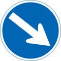 Keep right