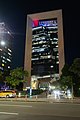 Building at night