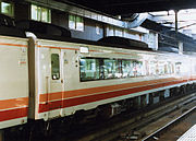 KiHa 182-550 series car at Sapporo