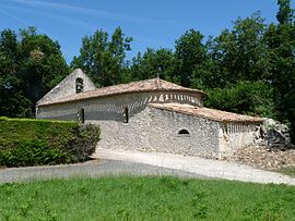 The church in Saint-Avit-de-Soulège