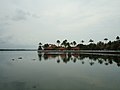 One of the resorts near the beach