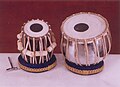 The tabla, an Indian drum