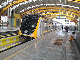 Agra metro rolling stock