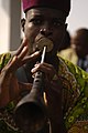 Image 6A musician plays traditional African music during the closing ceremony of French RECAMP-concept (reinforcement of African peacekeeping capacities) in Douala, November 23, 2006 (from Culture of Cameroon)