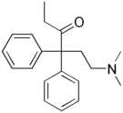 Chemical structure of Normethadone.