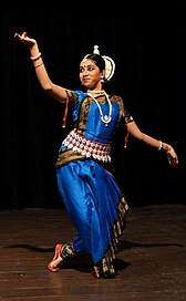 Indian classical dancer