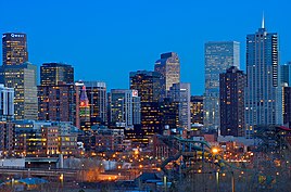 Downtown Denver skyline