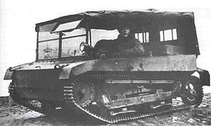 C2P artillery tractor