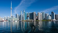 Skyline of Old Toronto from the Toronto Harbour