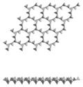 Phyllosilicate, single tetrahedral nets of 6-membered rings, zeophyllite